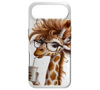Custodia per iPhone Air Hipster Giraffe :_: Cool Design For Coffee And Animal Lover