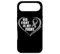 Custodia per iPhone Air His Fight Is My Fight - Brain Cancer Awareness Month 2026