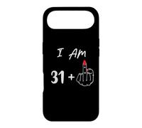Custodia per iPhone Air Ho 31 anni più 1 dito medio per una maglietta per il 32° compleanno