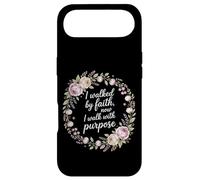 Custodia per iPhone Air Ho camminato per fede ora cammino con una missione di scopo