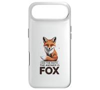 Custodia per iPhone Air Ho fatto la matematica La risposta è Fox Funny Math