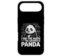 Custodia per iPhone Air Ho fatto la matematica La risposta è Panda Humor