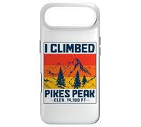 Custodia per iPhone Air Ho scalato Pikes Peak Colorado Rocky Mountains Arrampicata retrò