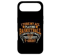 Custodia per iPhone Air Ho strappato il mio LCA giocando a basket - Recupero chirurgico al ginocchio