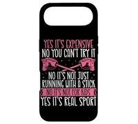 Custodia per iPhone Air Hobby Horsing Hobby Horses Riding Jumping for Girls