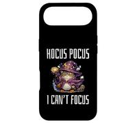 Custodia per iPhone Air Hocus Pocus I Can't Focus Funny ADHD Cat Saying Humor