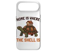 Custodia per iPhone Air Home Is Where The Shell Is House Box Tartaruga Homebody Humor