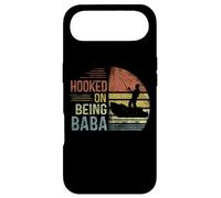 Custodia per iPhone Air Hooked On Being Baba Fishing Gifts Baba Father's Day