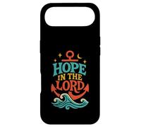 Custodia per iPhone Air Hope in the Lord Anchor Isaia 40:31 Versetto della Bibbia cristiana