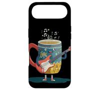 Custodia per iPhone Air Hot Chocolate Rock Cup Costume per gli amanti della chitarra