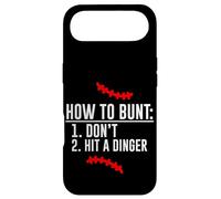 Custodia per iPhone Air How To Bunt Don't Hit A Dinger Allenamento di baseball