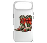 Custodia per iPhone Air Howdy Christmas Cowgirl Xmas Red Cowboy Boots Howdy Holidays