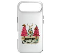 Custodia per iPhone Air Howdy Christmas Western Trees Cowprint Leopard Cowboy