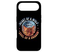 Custodia per iPhone Air Howling Wolf Animal Nature Dragon Ying Yang