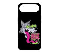 Custodia per iPhone Air "Howling Wolf" Retro Biker Lowbrow Wolves Rockabilly 50s