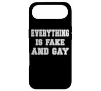 Custodia per iPhone Air Humor Statement Everything Is Fake and Gay