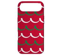 Custodia per iPhone Air Hungarian Red Green White Arcs Curved Pattem