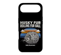 Custodia per iPhone Air Husky Fur Rolling Fur Palla