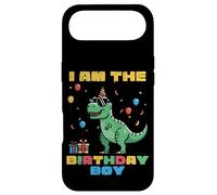 Custodia per iPhone Air I Am The Birthday Boy Trex Dino Party Family Match Ragazzi Bambini