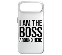 Custodia per iPhone Air I Am the Boss Sign,Women Girl Boss I Am the Boss Around Here