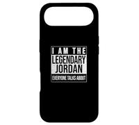 Custodia per iPhone Air I am the leggendary shirt, idea regalo per Jordan