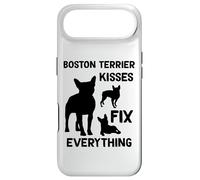 Custodia per iPhone Air I baci del Boston Terrier sistemano tutto mamma del Boston