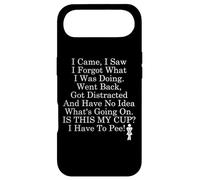 Custodia per iPhone Air I Came I Saw I Forgot What I Was Doing I Have to Pee Coffee