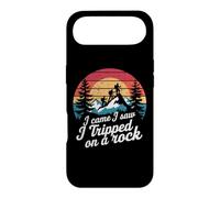 Custodia per iPhone Air I Came I Saw I Tripped On A Rock Vintage Camping Escursionismo