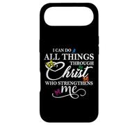 Custodia per iPhone Air I Can Do All Things Through Christ - Philippians 4:13 Bible