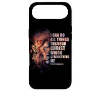 Custodia per iPhone Air I Can Do All Things Through Christ - Philippians 4:13 Lion