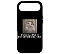 Custodia per iPhone Air I Can Handle It Simpatico Gatto Meme Divertente Umorismo esistenziale