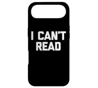 Custodia per iPhone Air I Can't Read - Divertente detto sarcastico carino