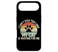 Custodia per iPhone Air I Cant Stay Too Long My Cat Is Waiting For Me Introvert Paws