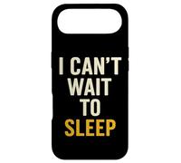 Custodia per iPhone Air I Can't Wait To Sleep Divertente Stanco Sarcastico Citazione