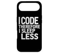 Custodia per iPhone Air I Code So I Sleep Less Funny Citazioni programmatore