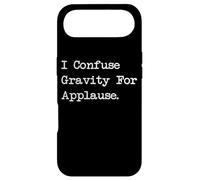 Custodia per iPhone Air I Confuse Gravity For Applausi Divertente giocoleria umorismo