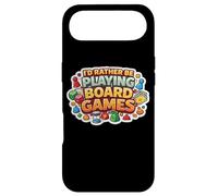 Custodia per iPhone Air I d Rather Be Playing Giochi da tavolo Amante Fan Tavolo Divertente