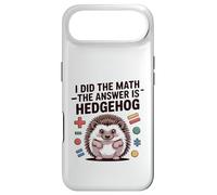 Custodia per iPhone Air I Did The Math La risposta è divertente Hedgehog