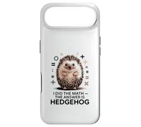 Custodia per iPhone Air I Did The Math La risposta è divertente Hedgehog
