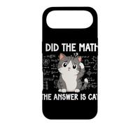 Custodia per iPhone Air I Did The Math The Answer Is Cat Divertente Matematica Amante Matematica Club