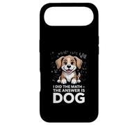 Custodia per iPhone Air I Did The Math The Answer Is Dog Citazione divertente