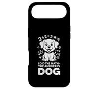 Custodia per iPhone Air I Did The Math The Answer Is Dog Citazione divertente