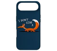 Custodia per iPhone Air I Don't Give A Fox Non mi interessa Dolce volpe disinvolta