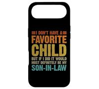 Custodia per iPhone Air I Don't Have A Favorite Child Son In Law Divertente Umorismo Familiare