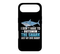 Custodia per iPhone Air I Don't Have To Outswim The Shark Scuba Dive Diver Diving