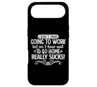 Custodia per iPhone Air I Don't Mind Going to Work Citazione divertente