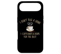 Custodia per iPhone Air I Don't Rise And Shine I Caffeinate Baristas Coffee Lover