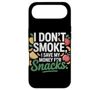 Custodia per iPhone Air I Don't Smoke I Save My Money For Snacks Non Fumatore