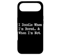 Custodia per iPhone Air I Doodle When I'm Bored & When I'm Not Funny Doodle Apparel
