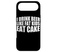 Custodia per iPhone Air I Drink Beer Like Fat Kids Eat Cake |-